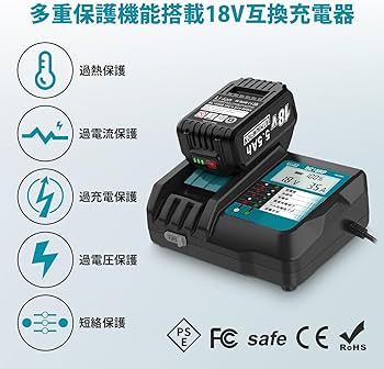 マキタ充電器 Amazon.co.jp: マキタ 急速充電器14.4～18V DC18RF : DIY・工具